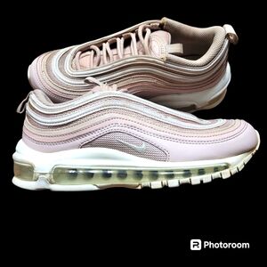 Nike Air Max 97 Women Size 6 Sneakers Shoes Pink Oxford Barely Rose DH8016-600